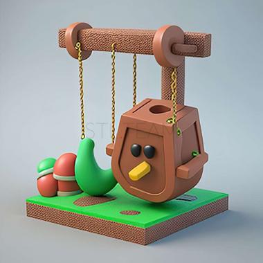 3D model Swing Copters 2 game (STL)